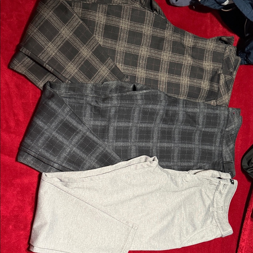 YoungLA dress pants - fit me as a 34x30 pant wearer.